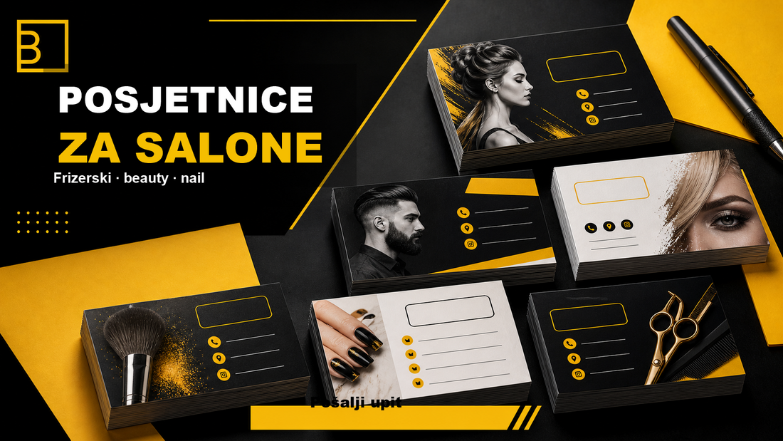 Posjetnice za frizerske, beauty i nail salone