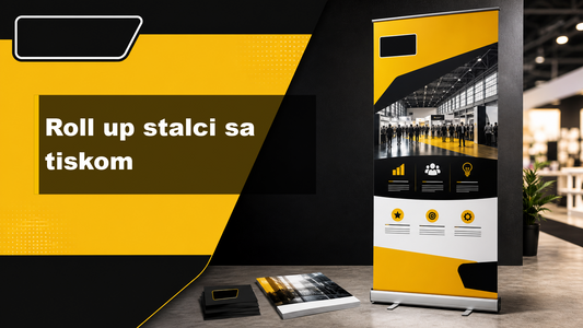 Roll-up stalak za sajam, event i poslovni prostor