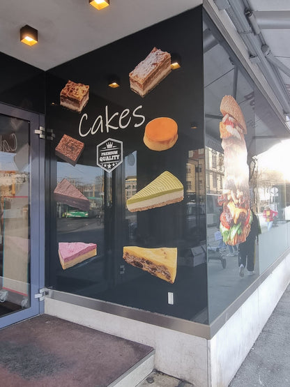 Obljepljivanje oslikavanje naljepnicama indoor i outdoor