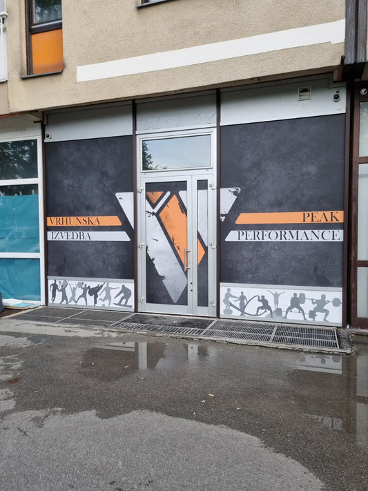 Indoor and outdoor sticker painting